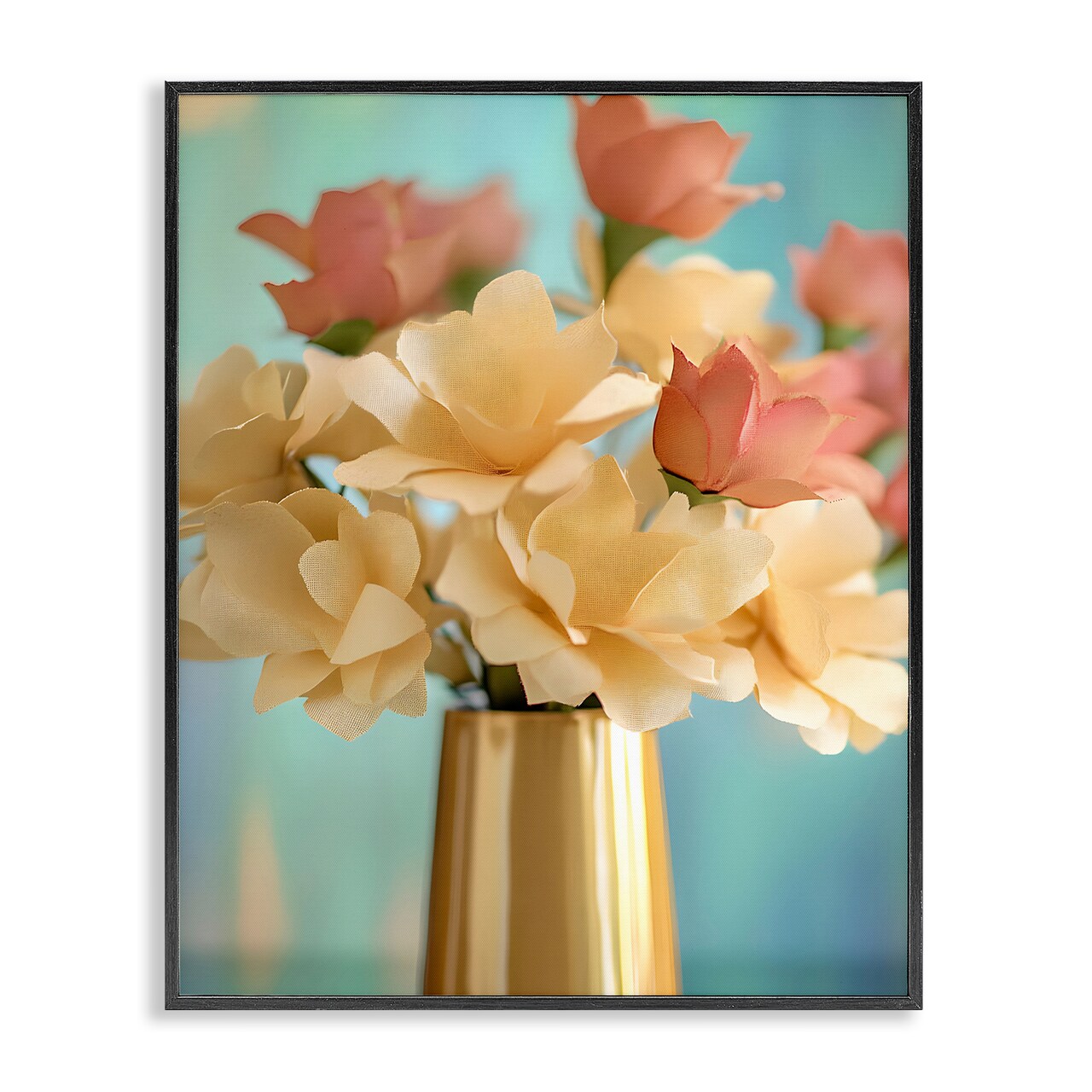 Stupell Industries Modern Day Floral Bouquet Framed Giclee Design by Franklyn Gregory
